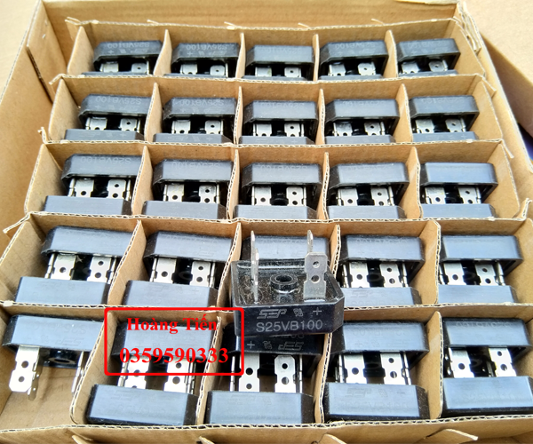 Diode Cầu 25A,35A,50A 4 chân